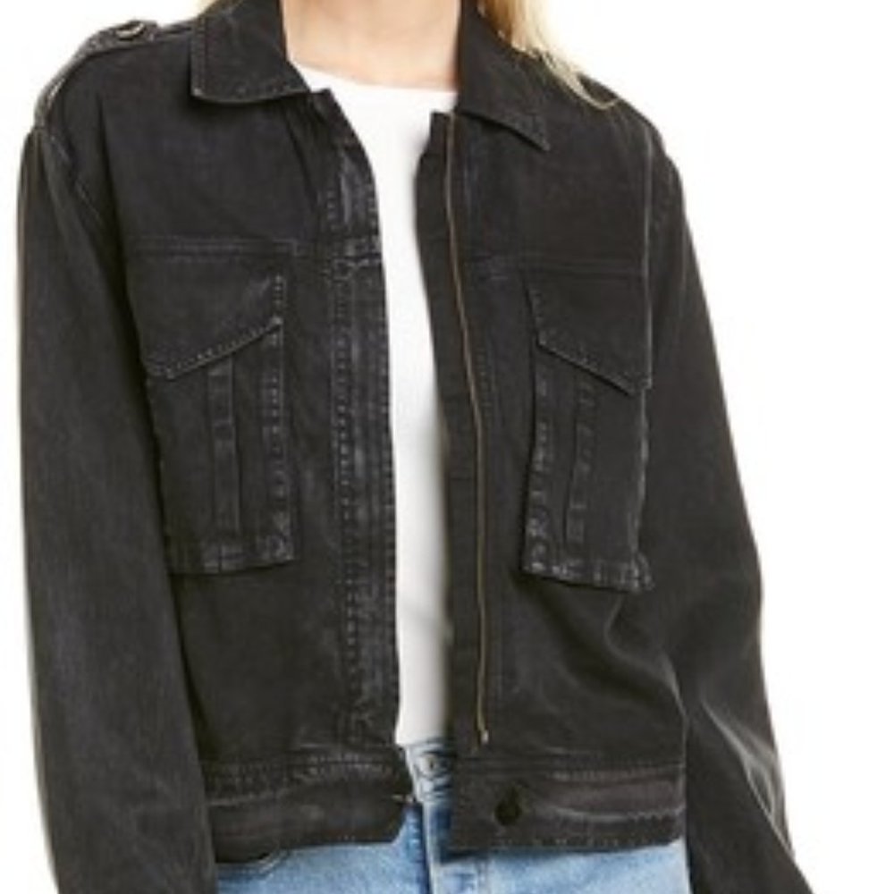 Young Fabulous & Broke Utility Bomber Jacket NWT